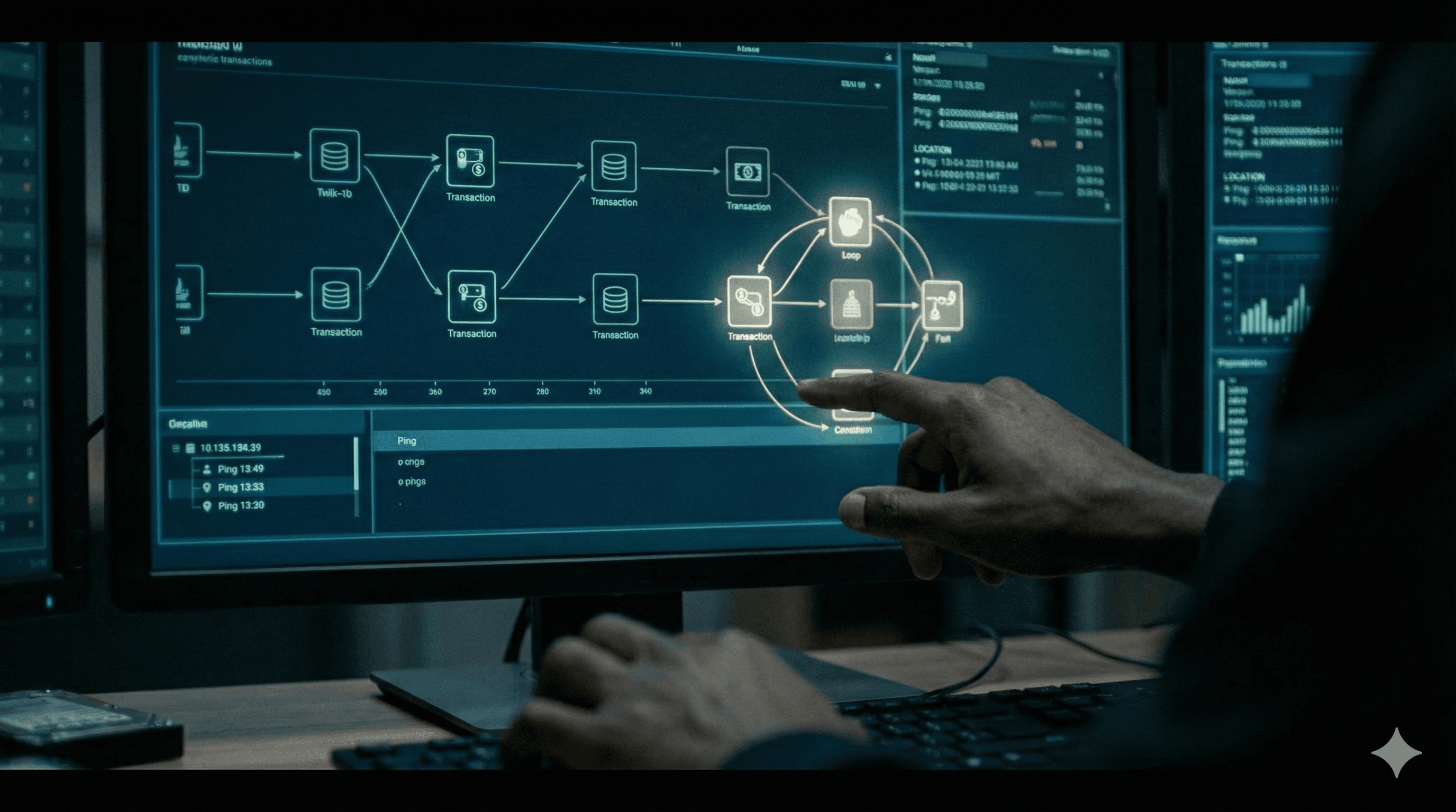 Close: Marcus's face hardens—anger becomes purpose.
